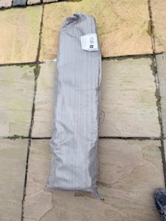 Isabella Windscreen, 6 sided, 120cm, Mega, Granite